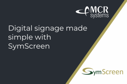 Digital signage made simple with SymScreen